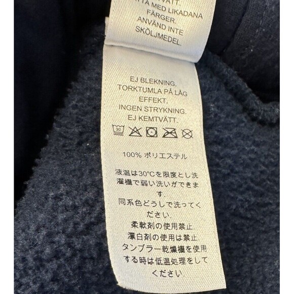 Vineyard Vines Mixed Media Sherpa Shep Shirt Quilted Blue Size Small - Picture 8 of 10